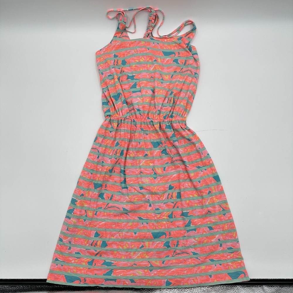 Lilly Pulitzer Lightweight Racerback Sundress Coral Pink Sleeveless Womens Small